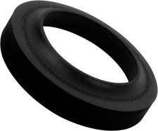 RV Toilet Flange Seal 33239 Black Heavy Duty Rubber 3 Inch Waste Hole
