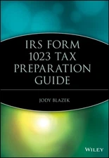 Blazek - IRS Form 1023 Tax Preparation Guide - New paperback or softba - X555z