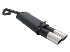 Novus Sportendschalldämpfer für VW Polo V (9N/9N3)Facelift 2 x 90mm SR-Design
