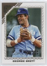 2022 Topps Gallery Printer Proof George Brett #194 HOF 0w7