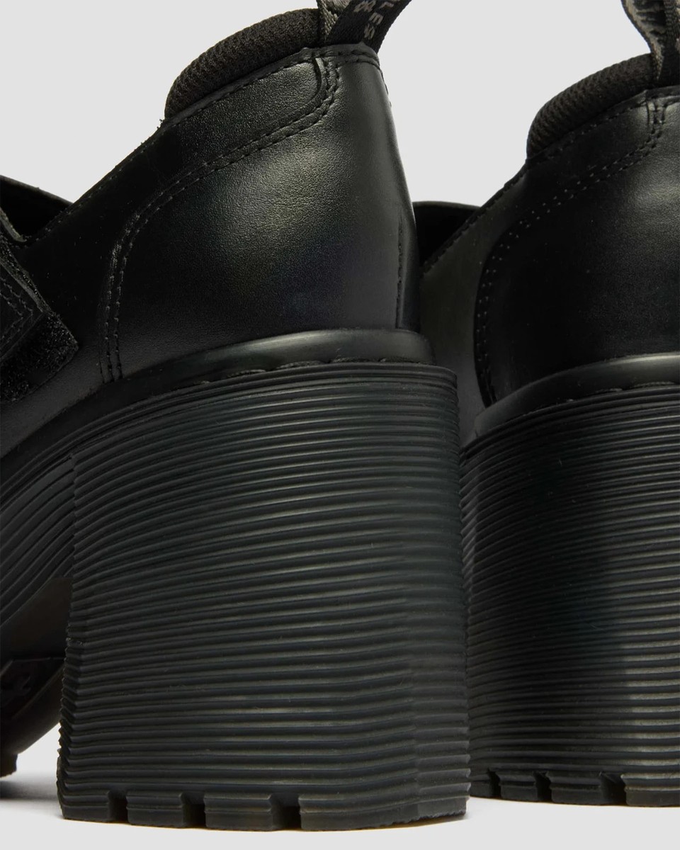 Dr.Martens EVIEE TECH MONO Mary Jane Shoes chunky heels BLACK