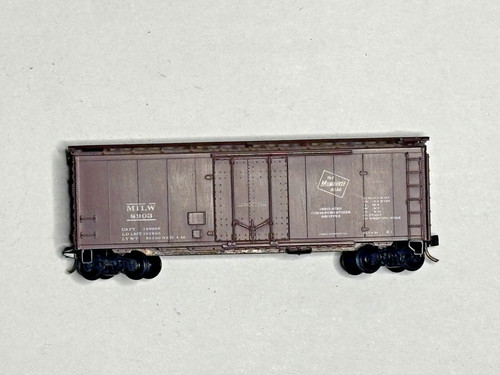 Micro-Trains Kadee "Blue Label" 21120 Milwaukee Road 40' puerta enchufable MILW 8903 | Zustand: Used