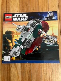 2010 LEGO Star Wars Slave I Set #8097 Instructions and Box Only