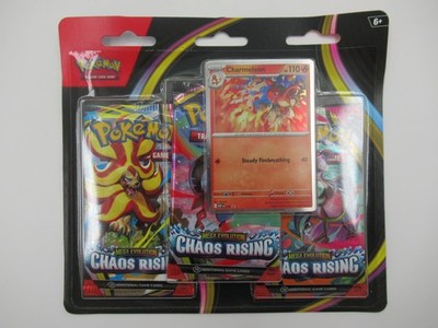 Pokemon TCG: Chaos Rising - 3 Pack Blister ***Charmeleon*** Sealed  
