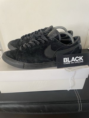 V RARE NIKE BLAZER LOW PREMIUM SP X CDG UK 8 COMME DES GARCONS OG 633699-009 SB