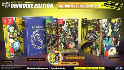 Persona 4 Golden: Grimoire Edition - Limited Run #214 [Nintendo