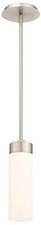 dweLED Elementum 3 1/2 Wide Satin Nickel LED ...
