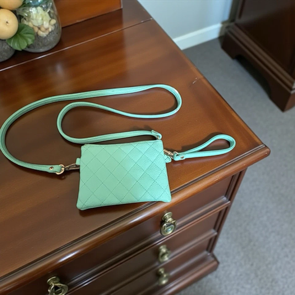 Encantadora cartera Charlie para mujer bandolera Aqua Foto 2 de 4