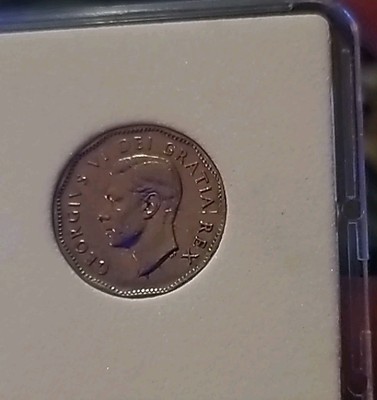 1950 CANADA (Double HP) 5 Cent Nickel Coin KING GEORGE VI | eBay