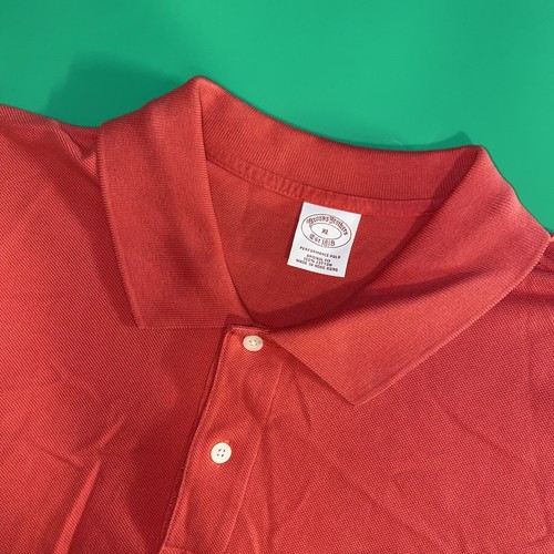 Brooks Brothers 1818 Men's Original Fit Short Sleeve Red Polo Shirt (XL) - Picture 1 of 6