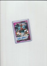 2026 Leaf Metal Autograph Warren Moon 5/5 Auto Green Crystals Houston Oilers