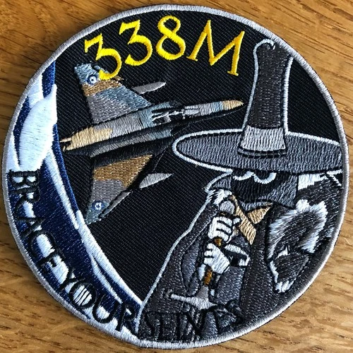 HAF Hellenic Greek Air Force 338 SQN PHANTOM RIAT 2017 #4 LIMITED PATCH