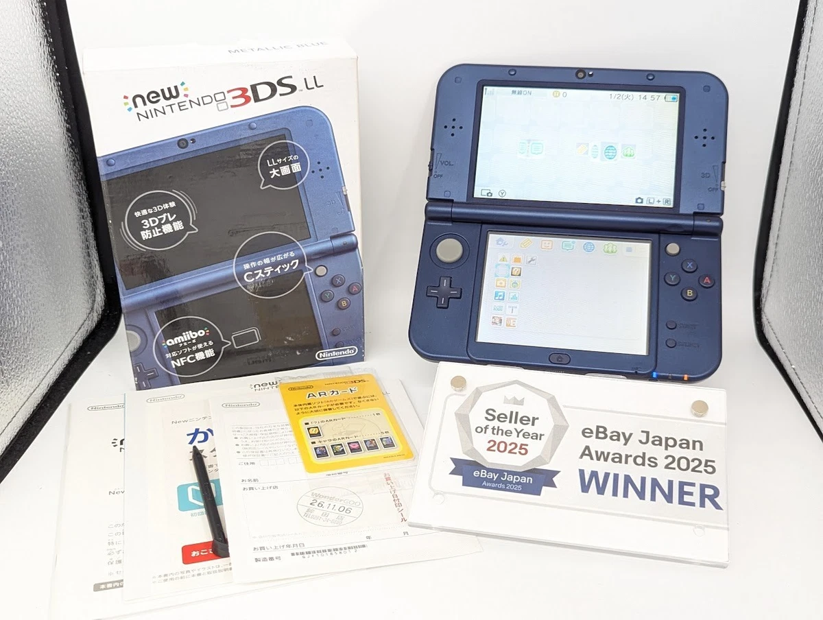 New Nintendo 3DS XL NTSC-J Blue Video Game Consoles for sale | eBay
