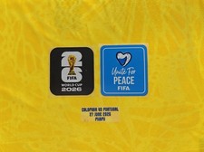 Colombia vs Portugal 2026 World Cup Match Detail Jersey Patch Iron On DTF
