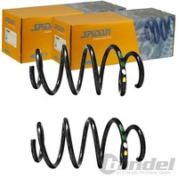 2X Spidan Fahrwerksfedern Satz Vorne Passend FÜR Seat Leon VW Scirocco