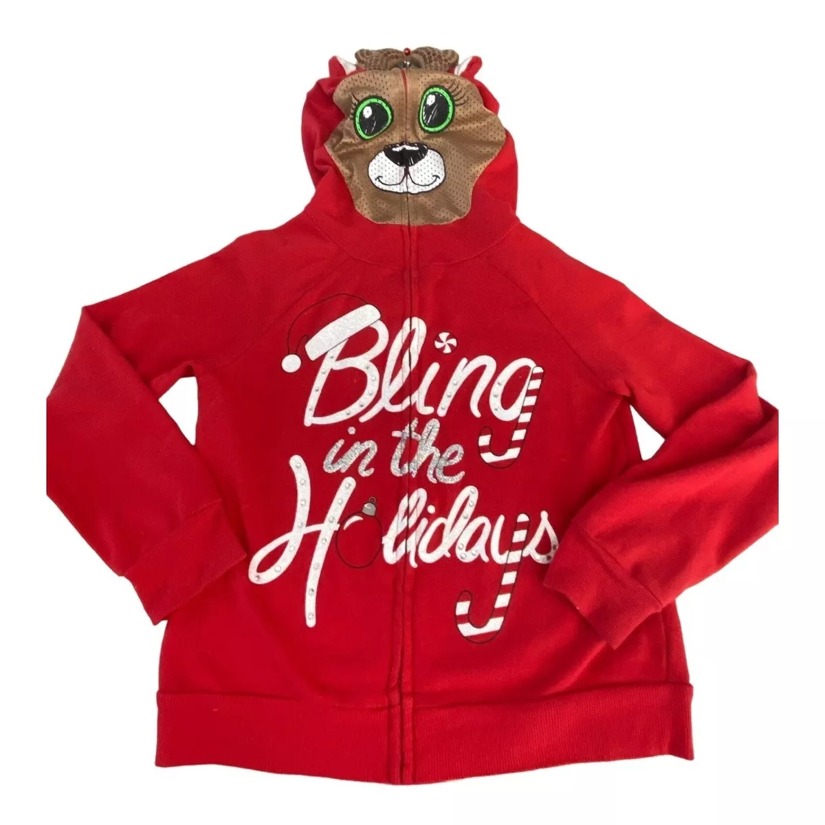 Reindeer hoodie hotsell