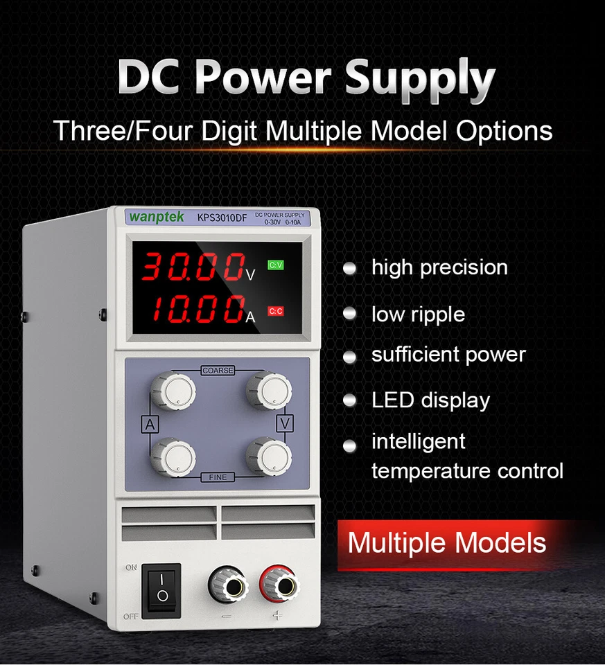 30V 60V 120V 3A 5A 10A Lab adjustable DC Power Supply Variable Power Source - Image 2 of 4
