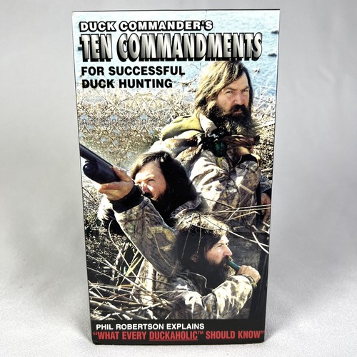 VTG VHS Duck Commanders Ten Commandments Successful Duck Hunting Phil Robertson - Picture 3 of 8