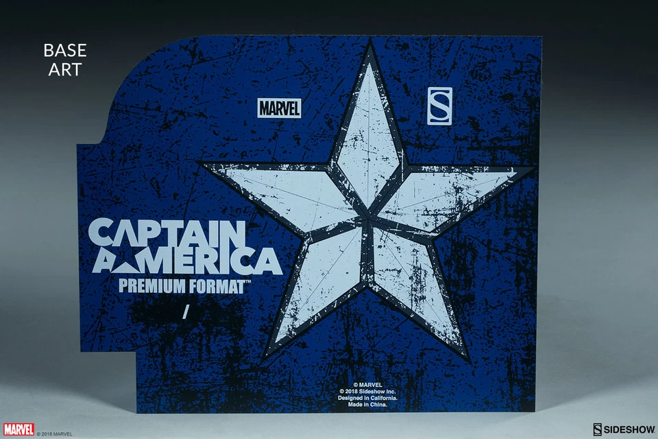 Marvel Comics Classic Capitaine America premium format figure Sideshow - Photo 3/4