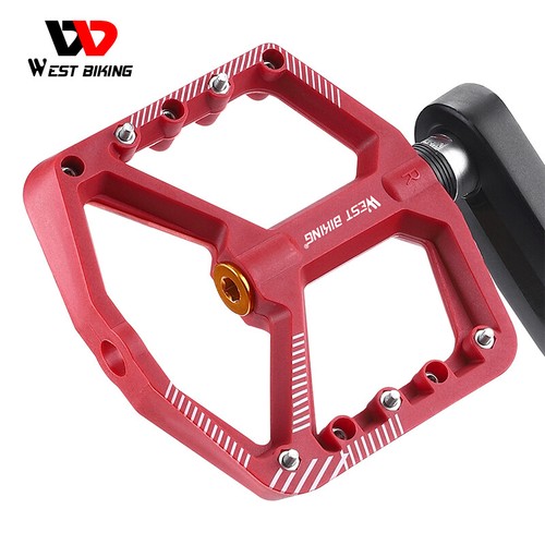 WEST BIKING Fahrradpedale DU Lager MTB Radfahren Nylon Fahrradpedale 9/16 Zoll - Bild 30 von 40