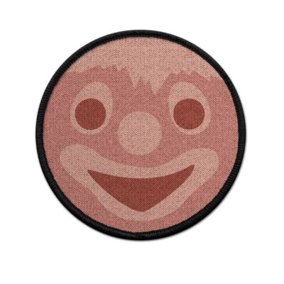 Patch Sausage Face Humor Fun Hook and Loop Gift Meat Lover #42242