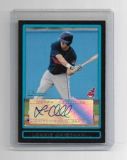 2009 Bowman Cleveland Indians Lonnie Chisenhall Rookie Autograph Baseball Card