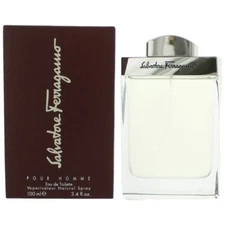 Salvatore Ferragamo Parfums Eau De Toilette Fresh Natural Spray Cologne 3.4 Oz.