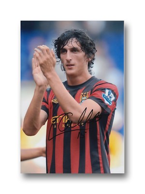 MANCHESTER CITY HAND SIGNED STEFAN SAVIC 12X8 PHOTO 1.