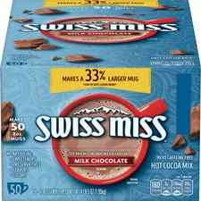 Swiss Miss Milk Chocolate Hot Cocoa Mix Packets (50 ct.) FREE SHIPPING