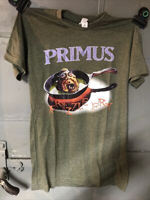 Primus Band Music Album Song Frizzle Fry Olive Men's Slim Cotton