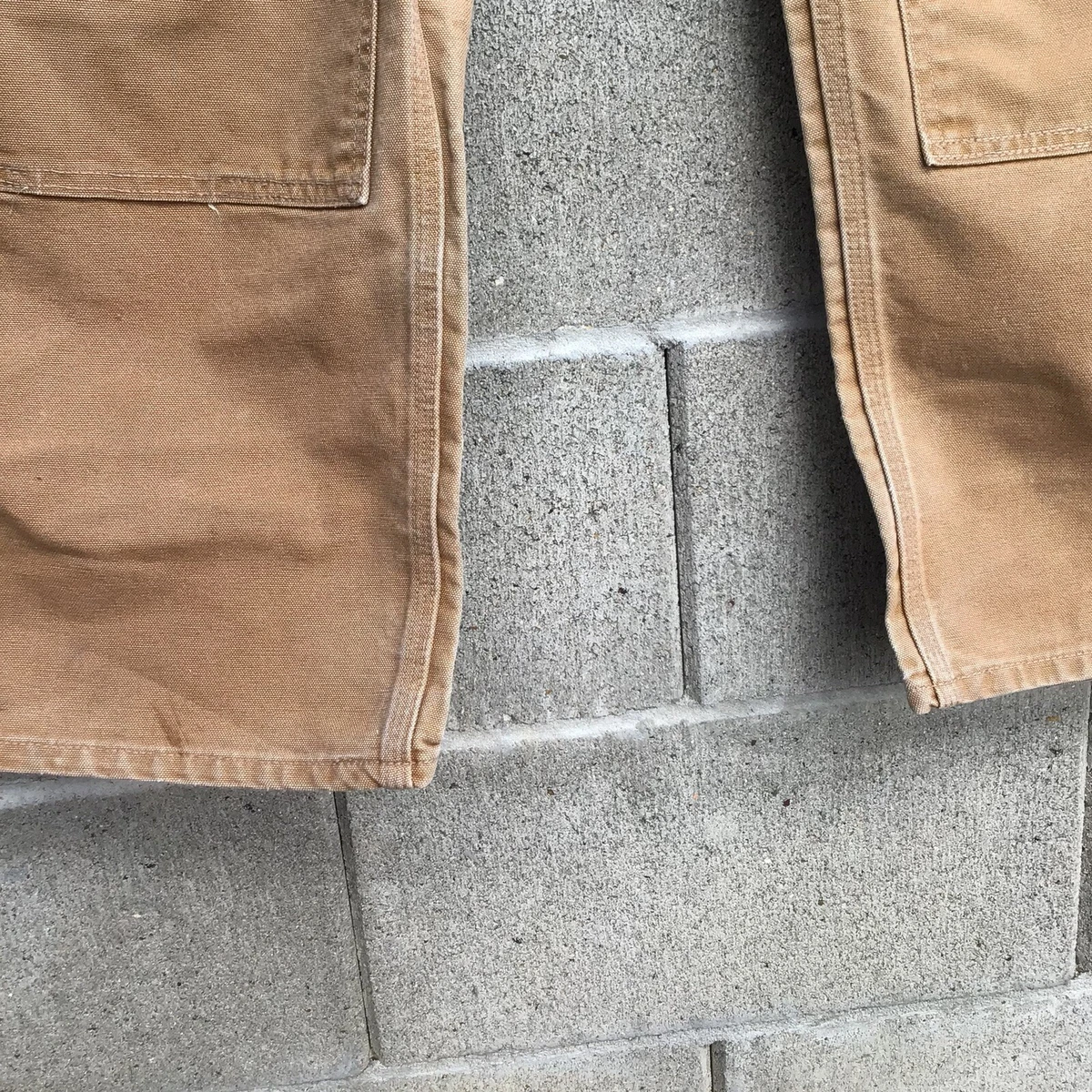 Vintage 90s carhartt workwear double knee made in USA carpenter pants 40 x 30