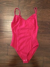 Womens Pink Tank Body Suit
