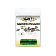 Bolt Hardware Plastic Fastener Kit For Kawasaki KLX110 2002-2025