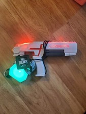 Laser X Fusion Blaster Gun With Targets EXCELLENT CONDITION