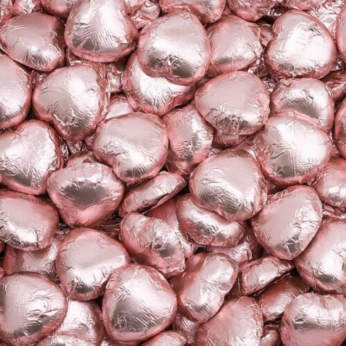 Milk Chocolate Foil Wrapped Hearts (x82 Hearts) - Picture 11 of 46