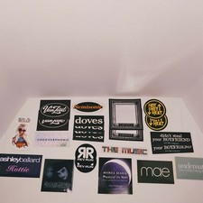 Lot Bundle Of 23 Band Singer Stickers Rock Pop Hip Hop