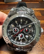 Anthony James Limited Edition Chrono Radar Black