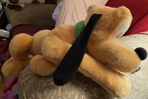 Disney Pluto Plush Toy Authentic - Picture 4 of 4