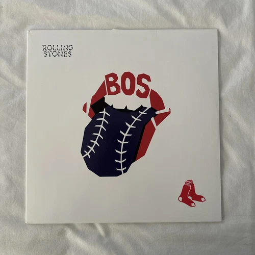 Rolling Stones Hackney Diamonds Boston Red Sox MLB White Vinyl LP