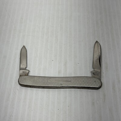 Knife Vintage Pocket Knife Maker John Watts Sheffield Two blade