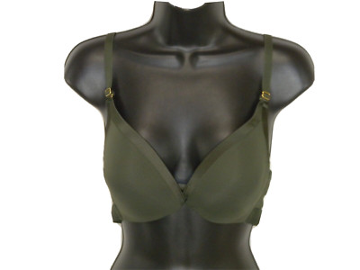 Lively Bra M Green Low Back Bralette Lightly Lined Wireless T-shirt WL1120
