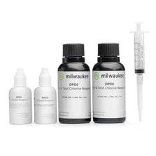 Milwaukee Mi513045 Reagent Kit, Free & Total Chlorine (HR), 45 Tests