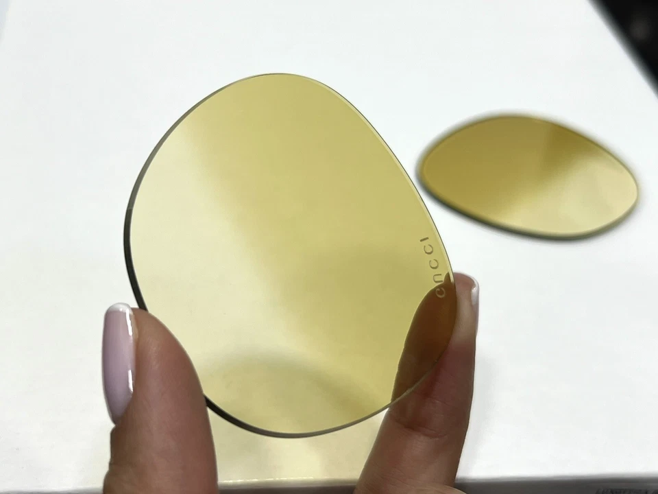 Nuevas lentes de repuesto Gucci para gafas de sol GG1142S amarillo degradado auténticas Foto 3 de 4