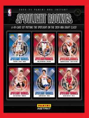 /170 2024-25 NBA Panini INSTANT SPOTLIGHT ROOKIES PICK YOUR RC PLAYER CARD Set