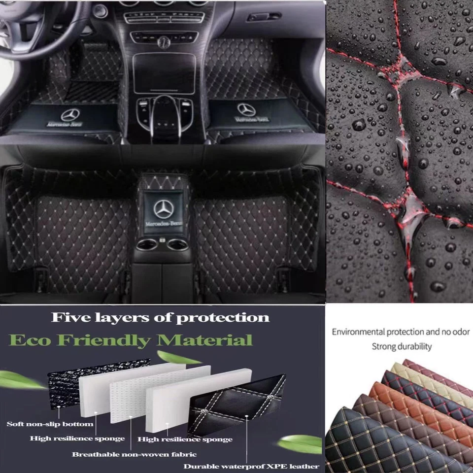 Alfombrilla impermeable para todo tipo de clima para Mercedes Benz S 1992-2025 Foto 3 de 4