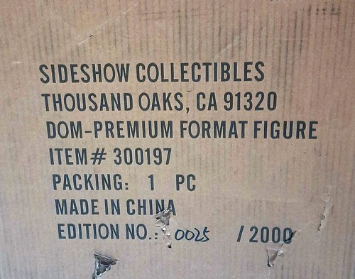 Sideshow DOMINO Ltd Collector Ed Premium Format - BRAND NEW & FACTORY SEALED - Imagen 7 de 15