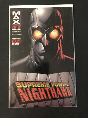 Max Comics Supreme Power Nighthawk 1 of 6 (2005)
