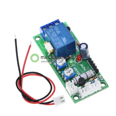 DC 12V Vibration Sensors Relay Switch Sensitivity and Time Delay for arduino
