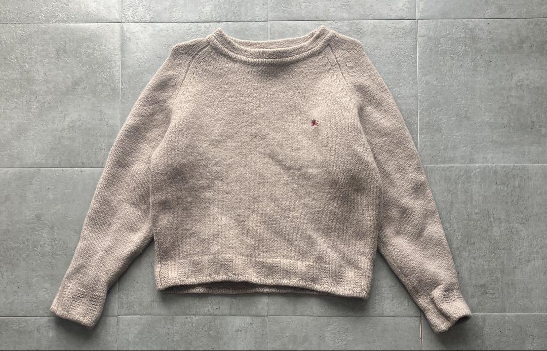 Burberry London Beige Knit Sweater - Authentic, New