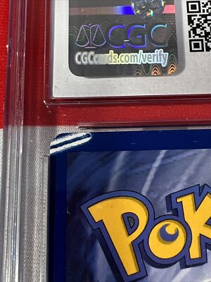 ERROR CGC 6 Mew Printer Hickey Black Star Promo 8 2000 Pokemon